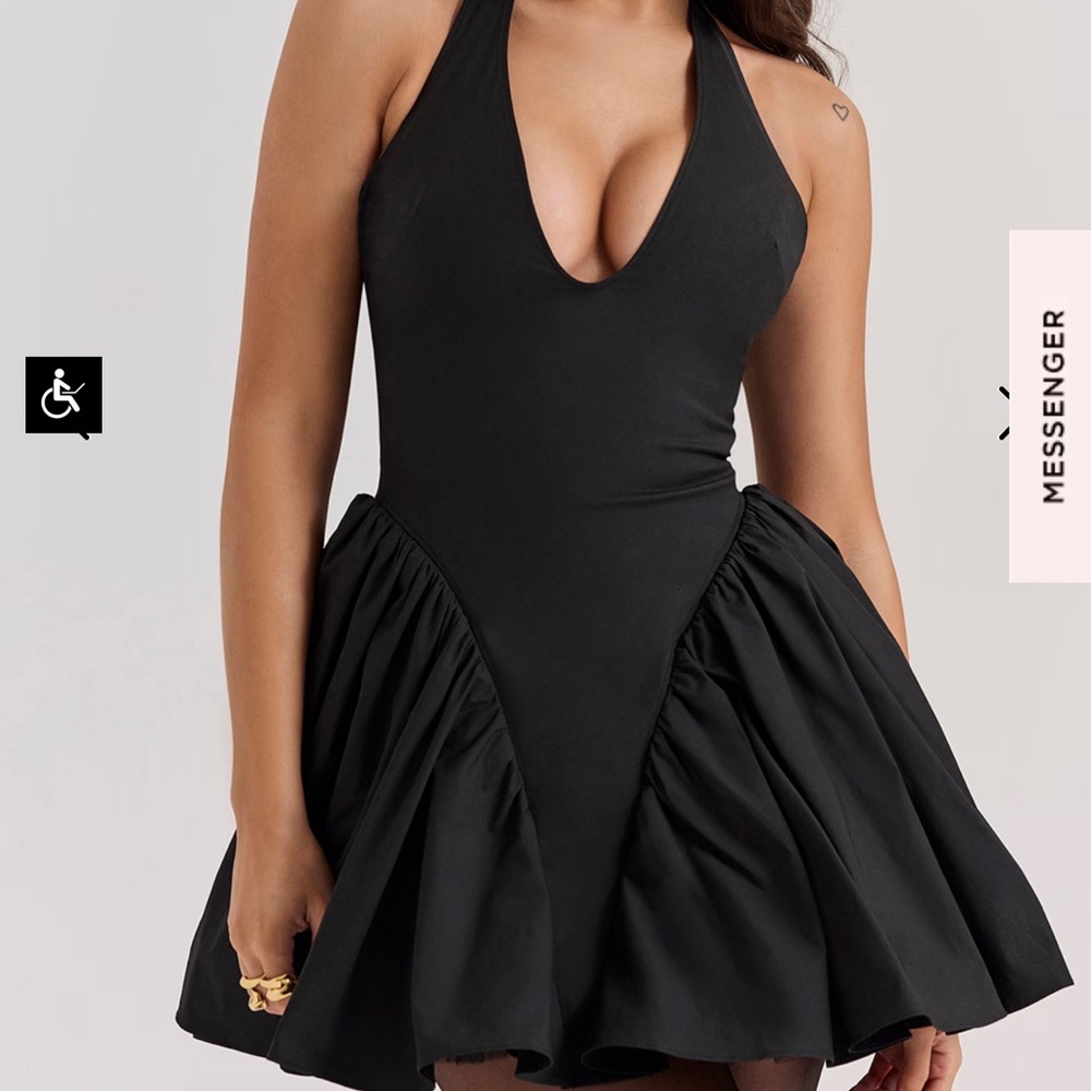 House Of CB Black corset dress😍, brand new, Medium Size